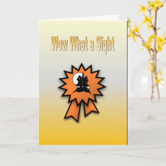 うわーっ カード (黄色い花)