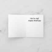 うわーバースデー・カード カード (内部)