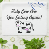 うわー再度食べているあります! キッチンタオル (折り畳み)