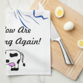 うわー再度食べているあります! キッチンタオル (四つ折り)