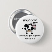 うわー私は歓喜Pinを生き延びました 缶バッジ (正面&裏面)