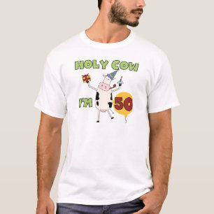 うわー私は50個の誕生日のTシャツおよびギフトです Tシャツ