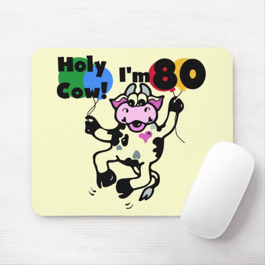うわー私は80個のTシャツおよびギフトです マウスパッド (マウス)
