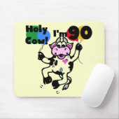 うわー私は90個のTシャツおよびギフトです マウスパッド (マウス)
