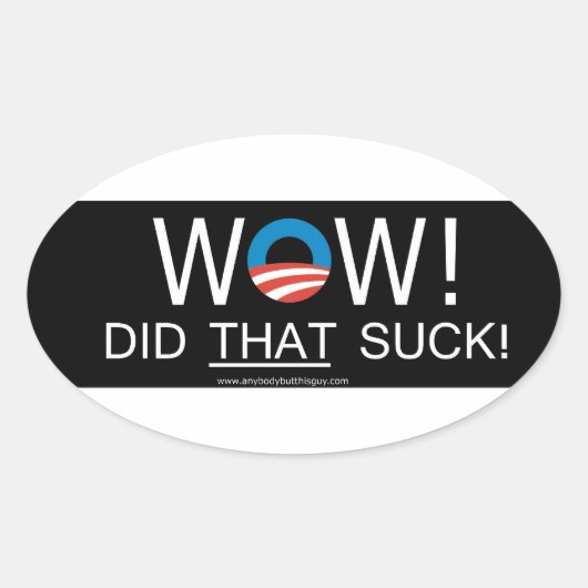 うわー!やっ吸た!楕円形シール 楕円形シール (正面)