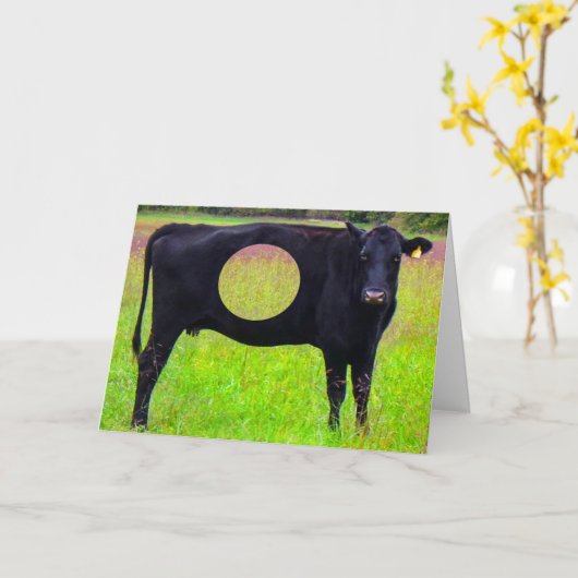 うわー カード (黄色い花)