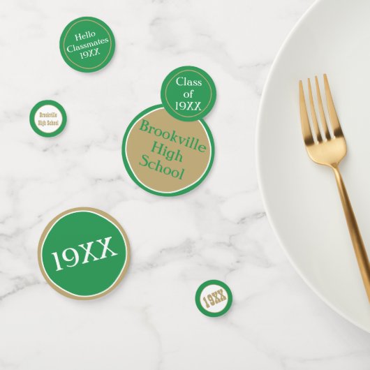 うわー！クラス懇親会カスタムテーブルのデコール紙吹雪 コンフェッティ (グループ)