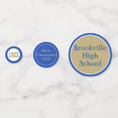 うわー！クラス懇親会カスタムテーブル紙吹雪! コンフェッティ (正面)