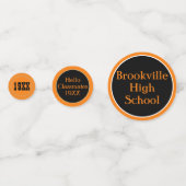 うわー！クラス懇親会カスタムテーブル紙吹雪!紙吹雪 コンフェッティ (正面)