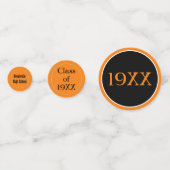 うわー！クラス懇親会カスタムテーブル紙吹雪!紙吹雪 コンフェッティ (裏面)