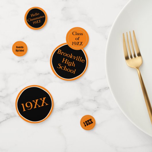 うわー！クラス懇親会カスタムテーブル紙吹雪!紙吹雪 コンフェッティ (グループ)