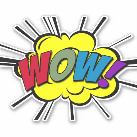 うわー！ シール (正面)