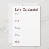 うわー!パイレッツ祝お祝いPAオランダ 招待状 (裏面)