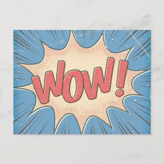 うわー! ポストカード (正面)