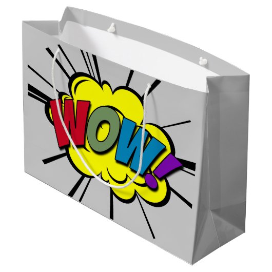 うわー！ ラージペーパーバッグ (裏面アングル)