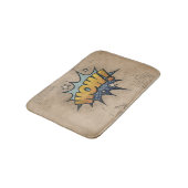 うわー!ヴィンテージ漫画ブックスチームパンクポップ・アートのアート バスマット (アングル)