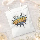 うわー！ヴィンテージ漫画ブックスチームパンクポップ・アートのアート フェイバーバッグ (クリップ留めされた状態)