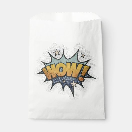 うわー！ヴィンテージ漫画ブックスチームパンクポップ・アートのアート フェイバーバッグ (正面)