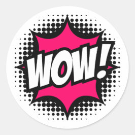 うわー!漫画ブックスタイル ラウンドシール