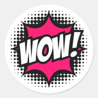 うわー！漫画ブックスタイル ラウンドシール