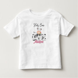 うわー 私は1歳の女の子の初めての誕生日パーティー トドラーTシャツ