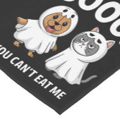 うわー 食べられないでしょ 犬と猫 ハロウィンのユーモア ショートテーブルランナー (コーナー)