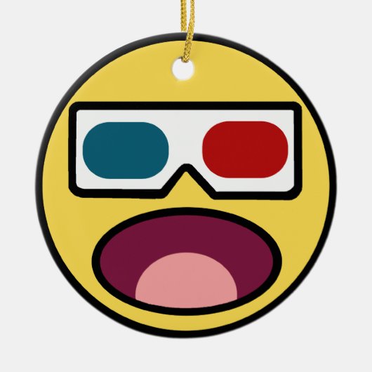 うわー!3D セラミックオーナメント (正面)