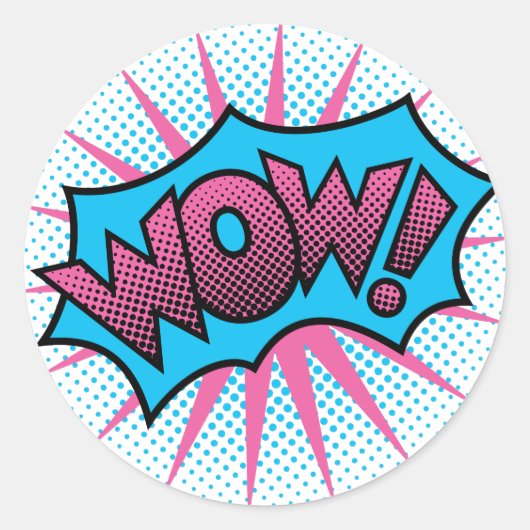 うわ文字デザインっ ラウンドシール (正面)