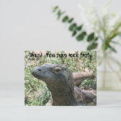 うわ～! おいしそうね。 ポストカード (スタンド正面)