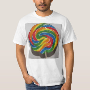 うわ~。フリッピン大棒つきキャンデーTシャツ Tシャツ