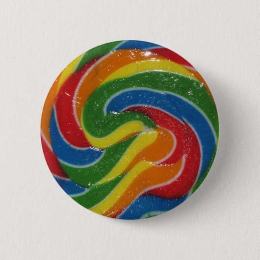 うわ~。フリッピン巨大棒つきキャンデーボタン 缶バッジ (正面)