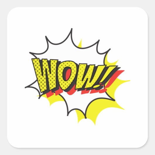 うわ~フリークラシック日 スクエアシール (正面)