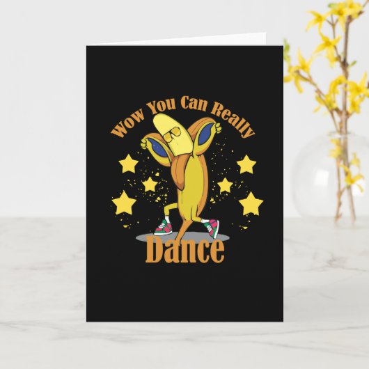 うわ~本当に踊れるわ カード (黄色い花)