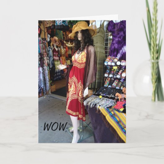 うわ~私の女の子は30歳です素晴らしい カード (正面)