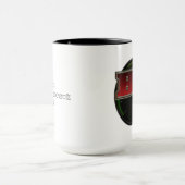 うんざりさせたゲーマー-ツートーンマグ マグカップ (中央)