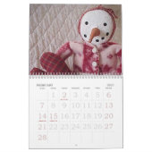 うんざりした猫による民芸の年 カレンダー (2月 2027)