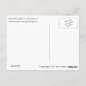 「うんざりだ」はがき ポストカード (裏面)