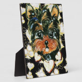 うんちきらきら光る フォトプラーク (側面)