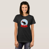 うんちくさいぬ 地球 Tシャツ (正面フル)