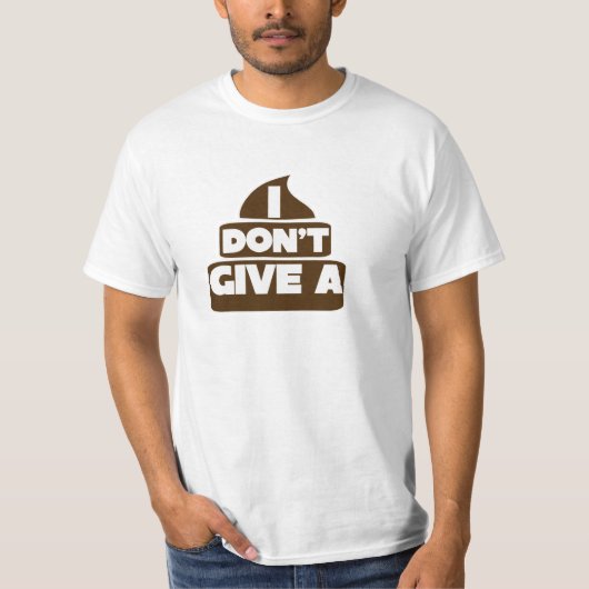 うんち与えしない Tシャツ (正面)