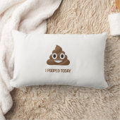 うんち出たよ💩 ランバークッション (ブランケット)