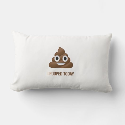 うんち出たよ💩 ランバークッション (正面)