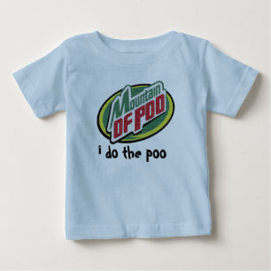 うんち山 ベビーTシャツ