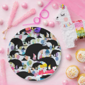 うんち犬の誕生日パーティー ペーパープレート (パーティー)