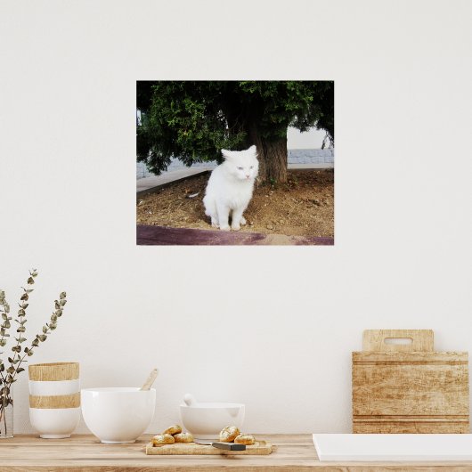 うんち猫 ポスター (キッチン)