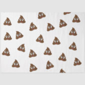 うんち絵文字の山の笑顔のウンチ 薄葉紙 (正面)