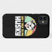 うんシベリアのハスキーに話す Case-Mate iPhoneケース (裏面(横))