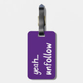 うんフォロー解除 ラゲッジタグ (裏面縦)