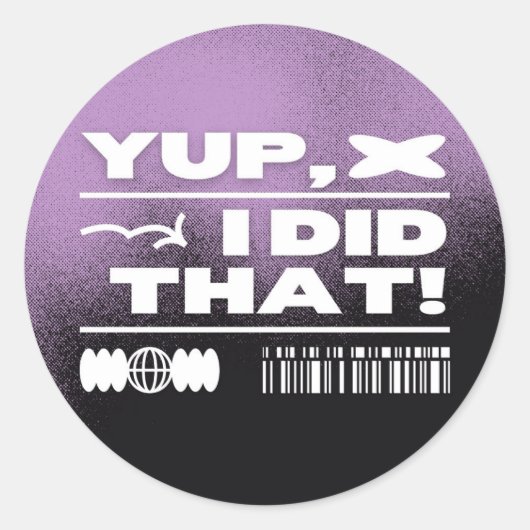 うん俺がやった ラウンドシール (正面)