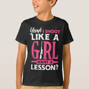 うん女の子がレッスンガール欲しいようなおもしろい撮影 Tシャツ